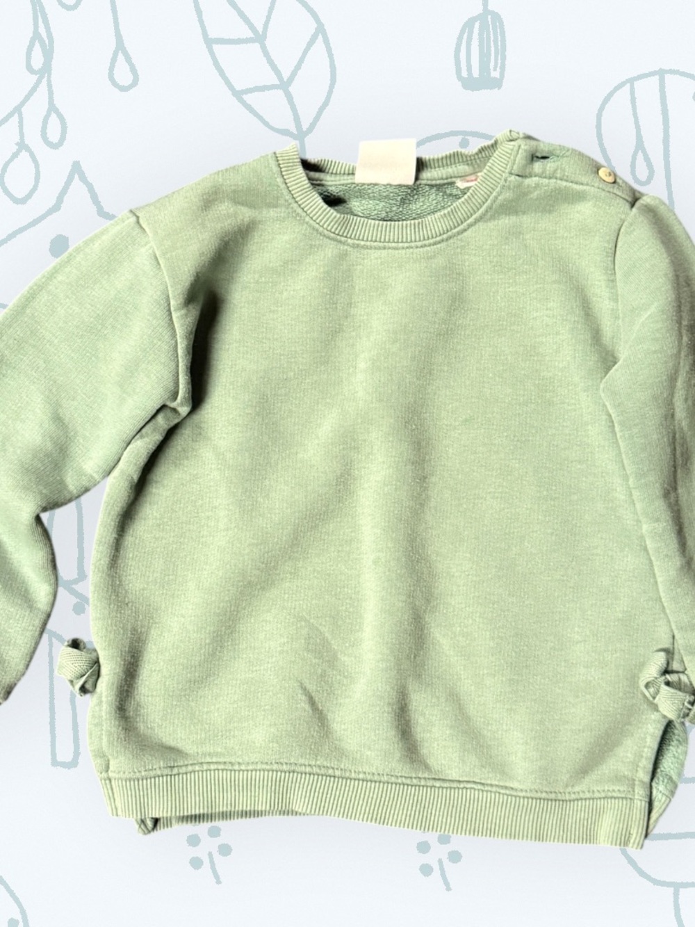 Zara Kids Sage Green Sweatshirt